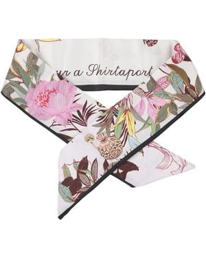 Shirtaporter Light Hair Accessory Silk - White