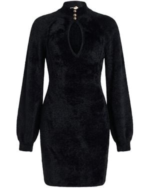 Elisabetta Franchi Mini Dresses - Black