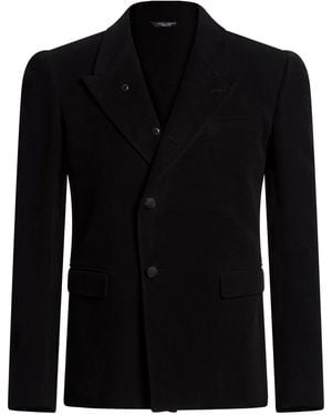Dolce & Gabbana Blazer Cotton - Black