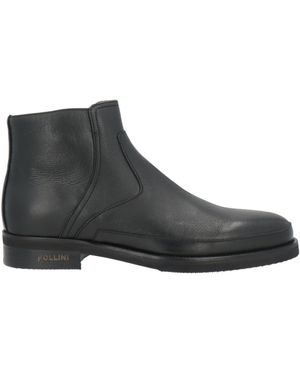 Pollini Ankle Boots Leather - Black