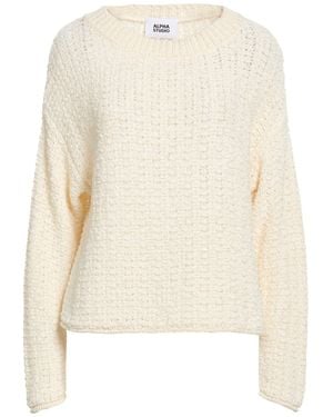 Alpha Studio Pullover - Weiß