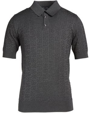 Dolce & Gabbana Polo Shirt - Grey