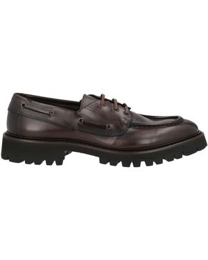 Corvari Lace-Up Shoes Leather - Gray