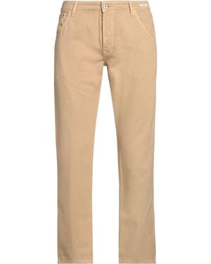 UNIFORM Pants Cotton, Recycled Linen - Natural