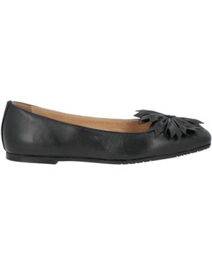 Baldinini Ballet Flats Leather - Black