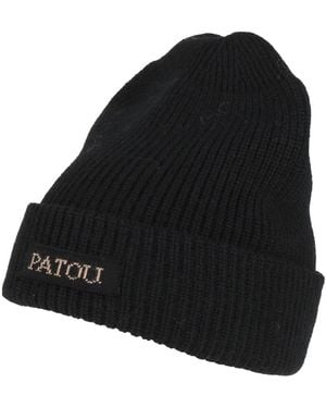Patou Hat Merino Wool - Black