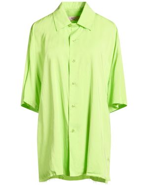 Martine Rose Lime Shirt Polyester, Elastane - Green