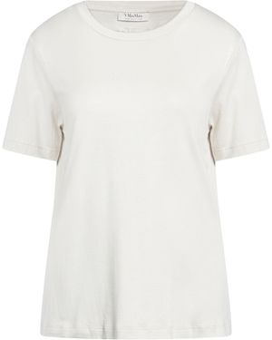 Max Mara Light T-Shirt Cotton, Modal - White