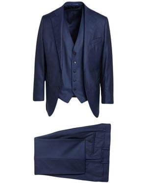 VAN MAAT Amsterdam Suit Wool - Blue