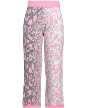 DIMORA Pants Acrylic, Polyamide, Polyester, Viscose, Wool - Pink