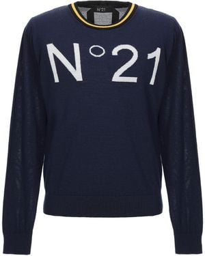 N°21 Pullover - Blau