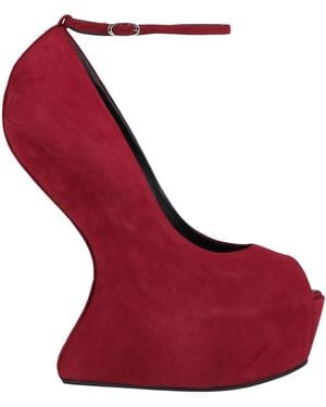 Alberta Ferretti Pumps Leather - Red