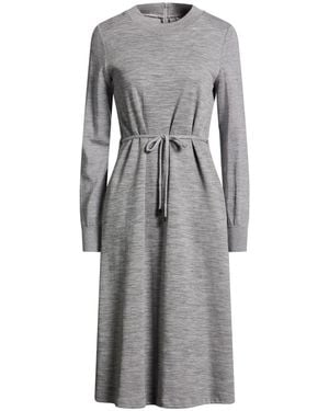 Peserico Midi Dress - Grey