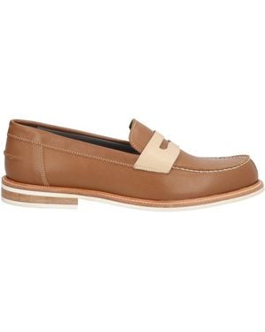 Pollini Loafers Calfskin - Brown