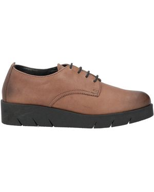 The Flexx Lace-Up Shoes Leather - Brown