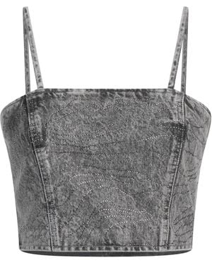 ROTATE BIRGER CHRISTENSEN Top Cotton - Grey