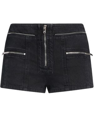Isabel Marant Denim Shorts - Black
