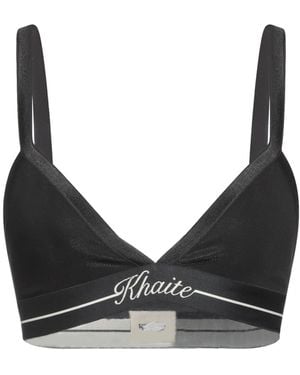 KHAITE Top Viscose, Polyamide, Elastane - Black
