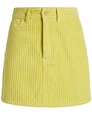 Thinking Mu Mini Skirt Cotton - Yellow