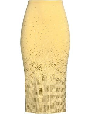 Sandro Midi Skirt - Yellow