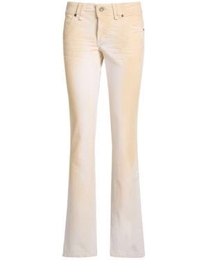 John Galliano Jeanshose - Natur