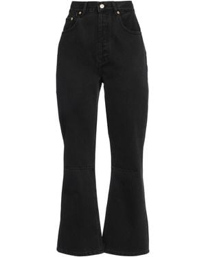 Jacquemus Jeans Recycled Cotton, Cotton - Black