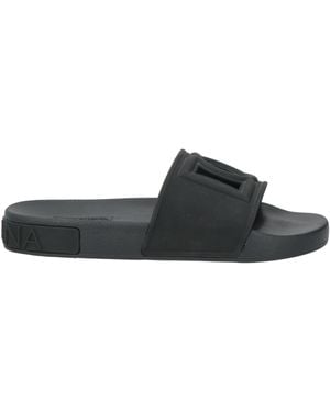 Dolce & Gabbana Sandale - Schwarz