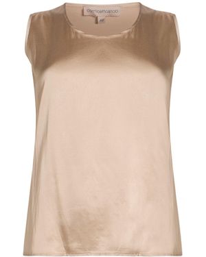 Camicettasnob Tank Top Viscose, Elastane - Natural