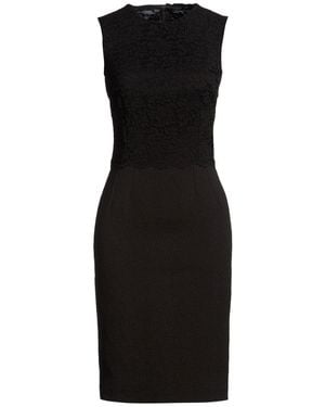 Dolce & Gabbana Midi Dress Cotton, Polyamide, Polyester, Viscose, Elastane - Black
