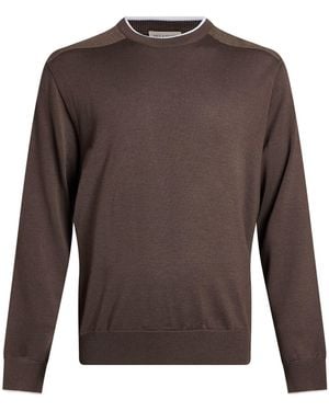 Paul & Shark Sweater Virgin Wool - Brown