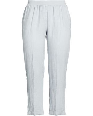 ROSSO35 Light Pants Linen - Gray