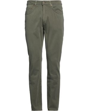 Boglioli Military Pants Cotton, Elastane - Green