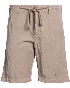 Myths Taupe Shorts & Bermuda Shorts Lyocell, Linen, Cotton - Grey