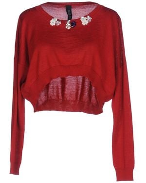Nora Barth Sweater Merino Wool - Red