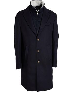 Eleventy Coat - Blue