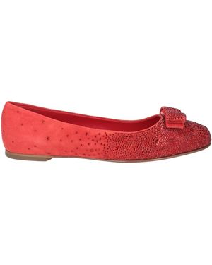 Ferragamo Bailarinas - Rojo
