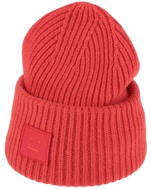 Acne Studios Hat - Red