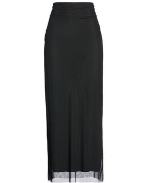 Haveone Maxi Skirt Polyamide, Elastane - Black