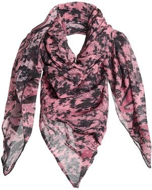 Manila Grace Scarf Cotton, Silk - Red