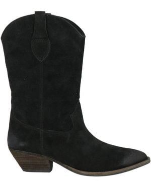 Ash Botines De Caña Alta - Negro