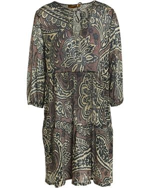 Siyu Mini Dress Polyester, Polyamide - Gray