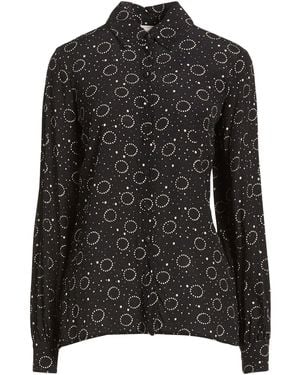 Compagnia Italiana Shirt Viscose - Black