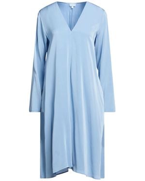 HER SHIRT HER DRESS Midi Dress - Blue