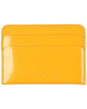 BY FAR Cardholder Leather - Yellow