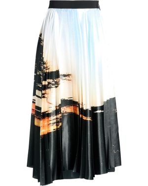 MSGM Midi Skirt Polyester - White