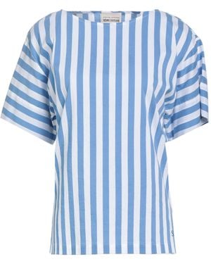 Semicouture Top Cotton, Polyester - Blue