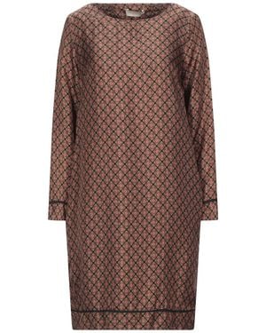 Momoní Mini Dress Silk - Brown