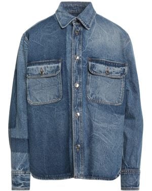 MSGM Denim Outerwear Cotton - Blue