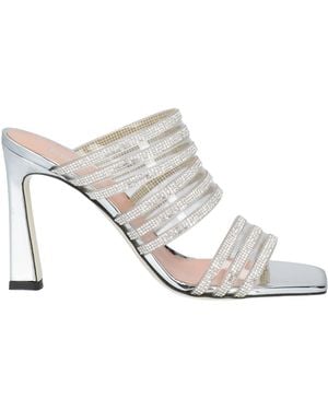 Pollini Sandals Pvc - White