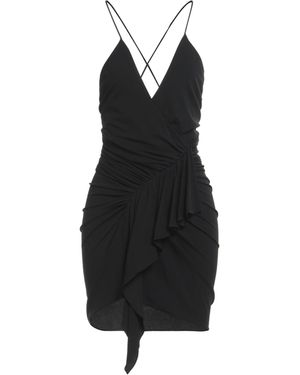Alexandre Vauthier Mini Dress Viscose, Elastane - Black